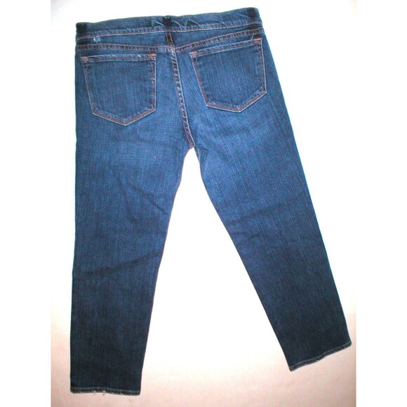 New J Brand Jeans Crop Capri Distressed 28 30 X 24 Womens AGD Aged Designer - Picture 5 of 6